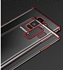 Eiroo Radiant Samsung Galaxy S9 Plus Silver Kenarl effaf Silikon Klf - Resim 3