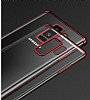 Eiroo Radiant Samsung Galaxy S9 Plus Lacivert Kenarl effaf Silikon Klf - Resim: 4