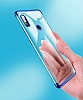 Eiroo Radiant Samsung Galaxyy A40 Lacivert Kenarl effaf Silikon Klf - Resim: 5