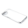 Eiroo Radiant Oppo A73 Silver Kenarl effaf Silikon Klf - Resim: 1