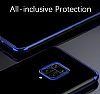 Eiroo Radiant Xiaomi Redmi Note 9S Siyah Kenarl effaf Silikon Klf - Resim: 2
