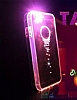 Eiroo Rainbow iPhone 6 / 6S Fla Sensrl Tal Kalp effaf Silikon Klf - Resim: 1