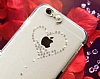 Eiroo Rainbow iPhone 6 Plus / 6S Plus Fla Sensrl Tal Kalp effaf Silikon Klf - Resim 3