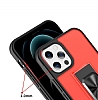Eiroo Raptor iPhone SE 2022 Koyu Mavi Silikon Klf - Resim: 4
