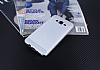 Samsung Galaxy J7 Diki zli Silver Silikon Klf - Resim: 5