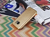 Eiroo Rind Samsung Galaxy S7 Gold Silikon Klf - Resim: 2