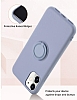 Eiroo Ring Color Oppo A92 Yzkl Siyah Silikon Klf - Resim 2