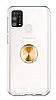 Eiroo Ring Crystal Samsung Galaxy M31 Gold Yzkl Silikon Klf
