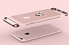 Eiroo Ring Fit iPhone 6 / 6S Selfie Yzkl Krmz Rubber Klf - Resim 4