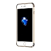 Eiroo Ring Fit iPhone 7 Selfie Yzkl Gold Rubber Klf - Resim: 1