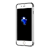 Eiroo Ring Fit iPhone 7 Selfie Yzkl Dark Silver Rubber Klf - Resim 1