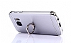Eiroo Ring Fit Samsung Galaxy Note 5 Selfie Yzkl Dark Silver Rubber Klf - Resim: 2