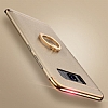 Eiroo Ring Fit Samsung Galaxy Note 8 Selfie Yzkl Gold Rubber Klf - Resim 6