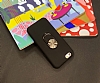 Eiroo Ring Fold iPhone 7 Plus / 8 Plus Standl Ultra Koruma Siyah Klf - Resim 2