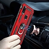 Eiroo Magnet Ring Xiaomi Redmi Note 7 / Note 7 Pro Ultra Koruma Krmz Klf - Resim: 4