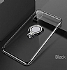 Eiroo Ring Laser Huawei P20 Lite Selfie Yzkl Siyah Silikon Klf - Resim: 4