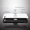 Eiroo Ring Up iPhone 7 Plus / 8 Plus Selfie Yzkl Beyaz Cam Klf - Resim: 2