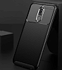 Eiroo Rugged Carbon Huawei Mate 10 Lite Siyah Silikon Klf - Resim 7