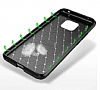 Eiroo Rugged Carbon Huawei Mate 20 Pro Siyah Silikon Klf - Resim: 4