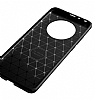 Eiroo Rugged Carbon Huawei Mate 40 Pro Siyah Silikon Klf - Resim: 2