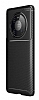 Eiroo Rugged Carbon Huawei Mate 40 Pro Siyah Silikon Klf