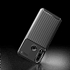 Eiroo Rugged Carbon Huawei Y6p Lacivert Silikon Klf - Resim 3