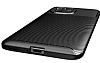 Eiroo Rugged Carbon Xiaomi Mi 11 Siyah Silikon Klf - Resim: 3