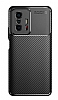 Eiroo Rugged Carbon Xiaomi 11T Siyah Silikon Klf
