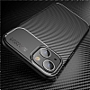 Eiroo Rugged Carbon iPhone 14 Lacivert Silikon Klf - Resim: 2