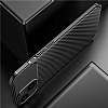 Eiroo Rugged Carbon iPhone 14 Plus Lacivert Silikon Klf - Resim: 6