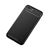 Eiroo Rugged Carbon iPhone 7 Plus / 8 Plus Siyah Silikon Klf - Resim 1