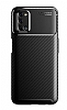 Eiroo Rugged Carbon Oppo A72 Siyah Silikon Klf - Resim: 5