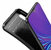 Eiroo Rugged Carbon Samsung Galaxy A10 Lacivert Silikon Klf - Resim: 3