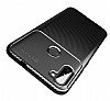 Eiroo Rugged Carbon Samsung Galaxy A11 Kahverengi Silikon Klf - Resim: 2