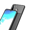 Eiroo Rugged Carbon Samsung Galaxy A21 Lacivert Silikon Klf - Resim: 1
