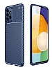 Eiroo Rugged Carbon Samsung Galaxy A23 Lacivert Silikon Klf