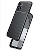 Eiroo Rugged Carbon Samsung Galaxy A23 Siyah Silikon Klf - Resim: 1