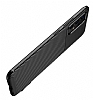 Eiroo Rugged Carbon Samsung Galaxy A32 4G Siyah Silikon Klf - Resim: 5