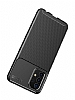 Eiroo Rugged Carbon Samsung Galaxy A32 4G Kahverengi Silikon Klf - Resim: 6