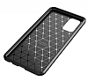 Eiroo Rugged Carbon Samsung Galaxy A32 4G Siyah Silikon Klf - Resim: 7