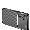 Eiroo Rugged Carbon Samsung Galaxy A35 Siyah Silikon Klf - Resim: 9