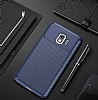 Eiroo Rugged Carbon Samsung Galaxy J2 Core Lacivert Silikon Klf - Resim: 6