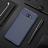 Eiroo Rugged Carbon Samsung Galaxy J4 Plus Lacivert Silikon Klf - Resim: 1