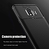Eiroo Rugged Carbon Samsung Galaxy J4 Lacivert Silikon Klf - Resim: 3