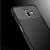 Eiroo Rugged Carbon Samsung Galaxy J6 Plus Kahverengi Silikon Klf - Resim: 4