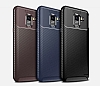 Eiroo Rugged Carbon Samsung Galaxy J6 Lacivert Silikon Klf - Resim: 4