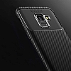 Eiroo Rugged Carbon Samsung Galaxy J6 Siyah Silikon Klf - Resim: 5