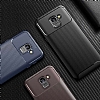 Eiroo Rugged Carbon Samsung Galaxy J6 Kahverengi Silikon Klf - Resim: 2