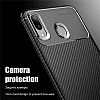 Eiroo Rugged Carbon Samsung Galaxy M20 Kahverengi Silikon Klf - Resim: 4