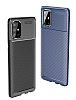 Eiroo Rugged Carbon Samsung Galaxy M31S Siyah Silikon Klf - Resim: 4